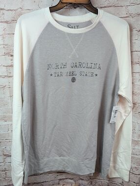 North Carolina Salt Creek  Shirt Long Sleeve Tee Medium Nwt